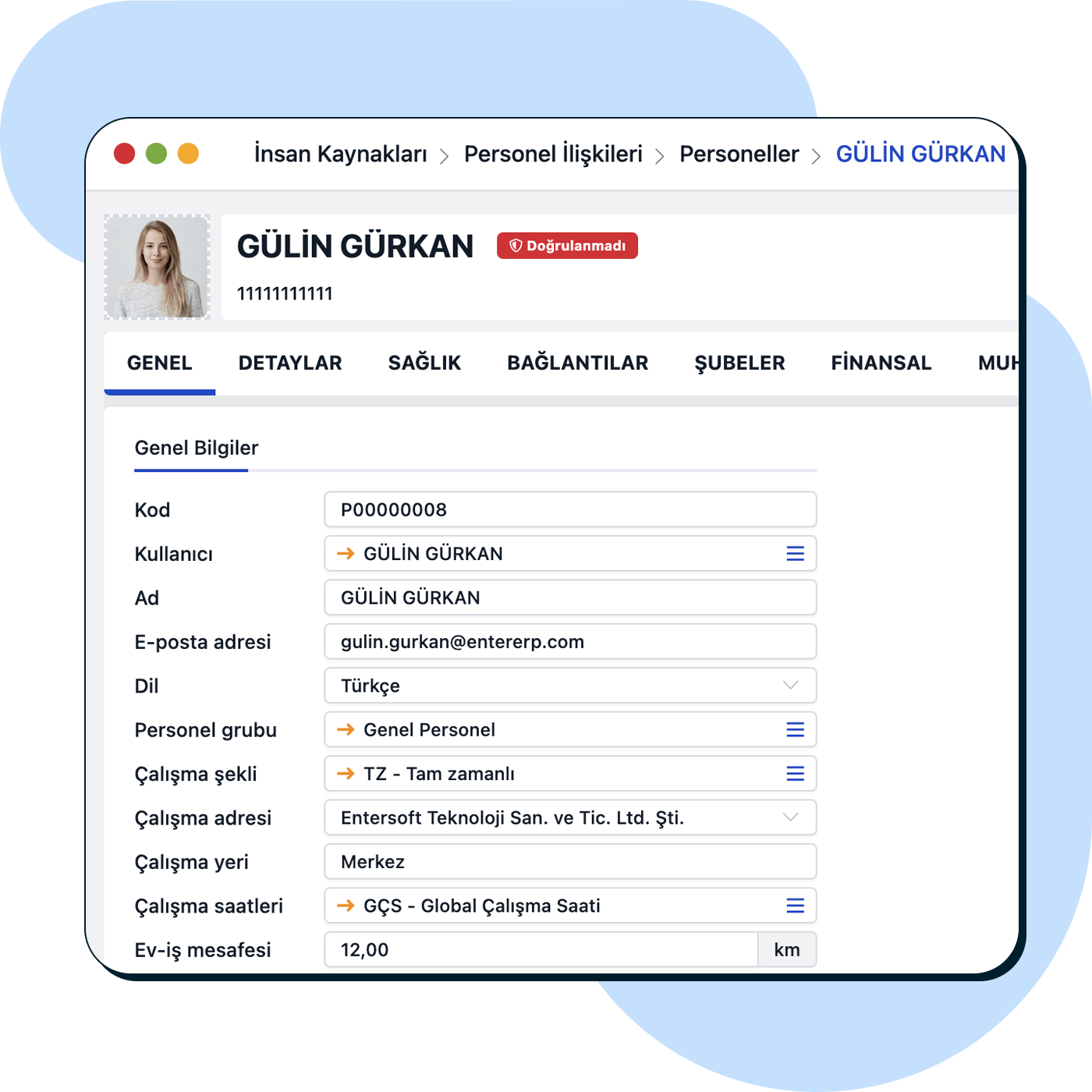 Personel bilgi yönetimi ile verilerinizi dijitale taşıyın.