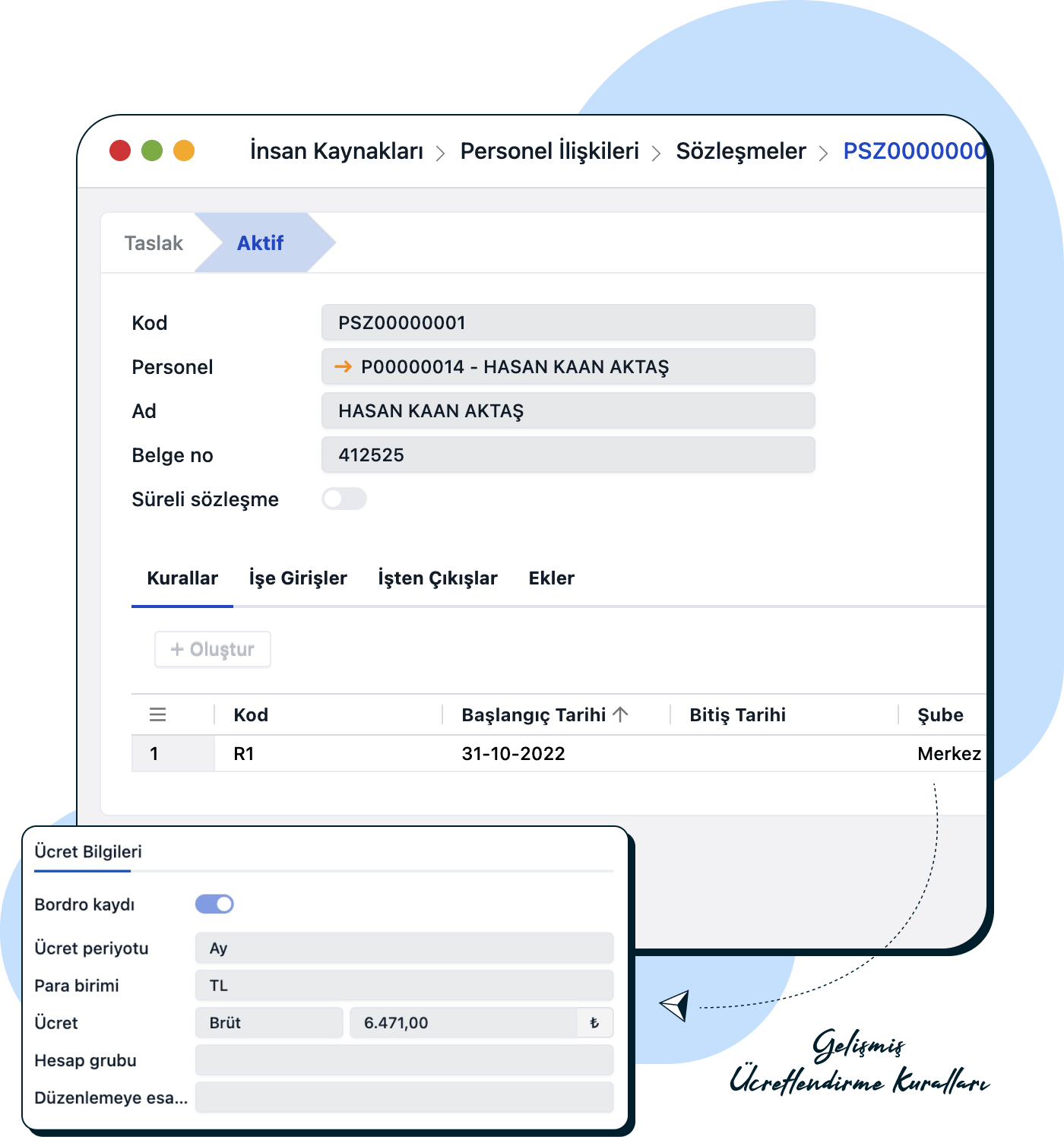 İş sözleşmelerinizi gerçek bir fonksiyon kazandırın.