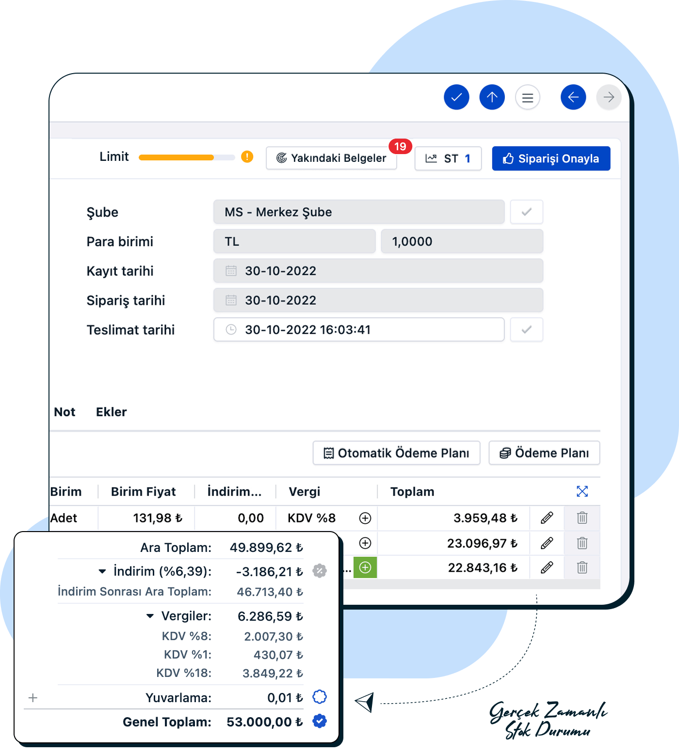 Daha hızlı ve daha akıllı satış yapmak için deneyimleyin.